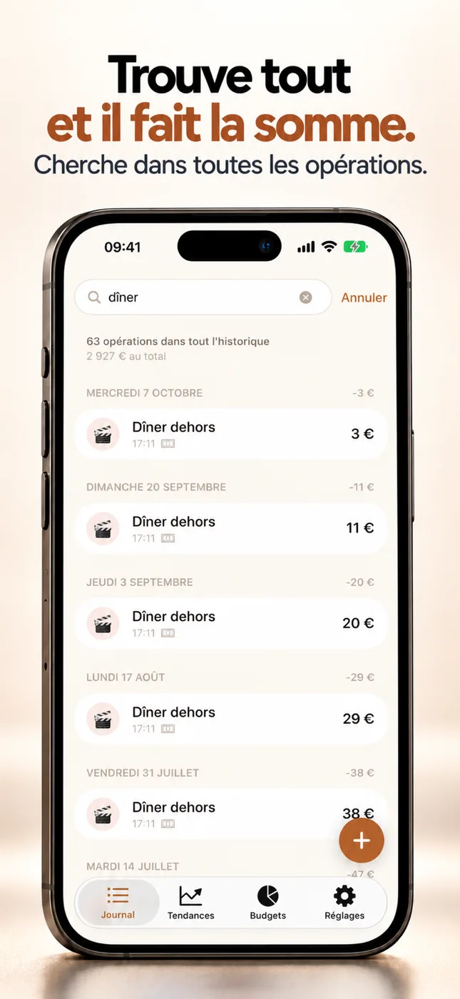 Recherche par note et par catégorie